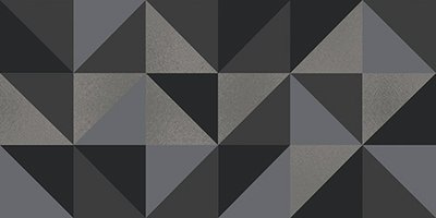 Декоративная плитка Kerlife Stella Geometrico Grigio 63x31.5 серая глазурованная глянцевая