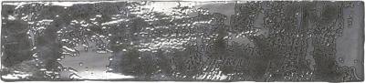 Бордюр APE Snap Graphite 7.5x30 черный глазурованный глянцевый майолика
