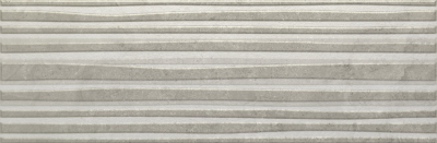 Настенная плитка Azulejos Benadresa Track Reine Grey 30x90 серая глазурованная матовая линии