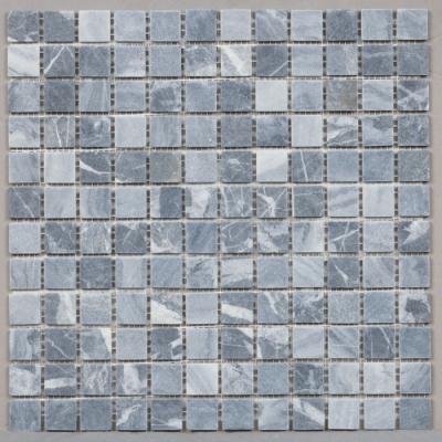 DAO-538-23-4 Silver Grey мозаика камень винтаж 300х300 чип 23х23 (0,09м)