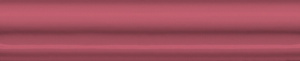 Бордюр Kerama Marazzi BLD039 Клемансо 15x3 розовый глянцевый моноколор