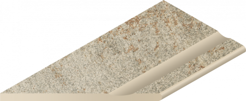 Спецэлемент Italon 620090001073 Нордика Роуп Бортик с выемкой левый закругленный / Nordica X2 Rope Bordo Svasato Round Sx 30x60 бежевый натуральный под камень