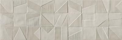 Настенная плитка Fap Ceramiche fOVL Mat&More Domino Grey 25x75 серая матовая геометрия