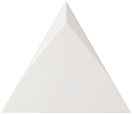 Настенная плитка Equipe 24452 Magical 12.4x10.7 белая глянцевая 3d узор / моноколор