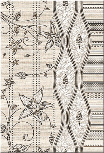 Декоративная плитка Azori 582902001 Сатти Кроше 40.5x27.8 глазурованная матовая 