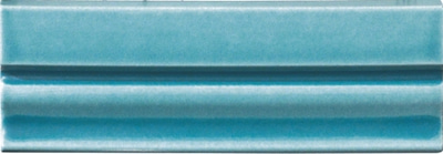 Бордюр Ceramiche Grazia FIE99 Amarcord 20x6.5 голубой матовый моноколор