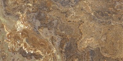 Керамическая плитка Axima 51875 Ричмонд 30x60 коричневая глянцевая под мрамор