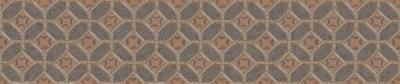 Декор Kerama Marazzi OS\C129\26000 Марракеш 28.5x6 коричневый матовый с орнаментом