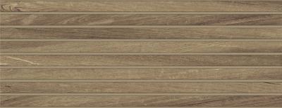 Настенная плитка La Platera SATEN Forest Natural Ribbon 35x90 коричневая рельефная / матовая дерев