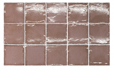 Настенная плитка Equipe 27601 Altea Rosewood 10x10 розовая глянцевая под камень