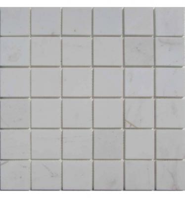 Мозаика FK Marble 35414 Classic Mosaic Dolomiti Bianco 48-6P 30.5x30.5 серая полированная