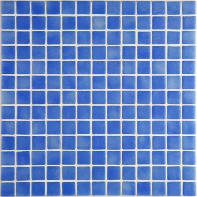 Мозаика Ezarri 2505-А Antislip 31.3х49.5 синяя глянцевая