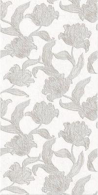 Настенная плитка Azori 505171101 Mallorca Grey Floris 31.5x63 глазурованная матовая 