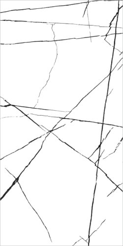 Напольная плитка Global Tile PGT 2215 60х120 белая полированная под мрамор