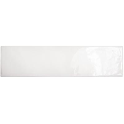 Настенная плитка Decocer С0003915 Tivoli White 10x40 белая глянцевая под кирпич / моноколор