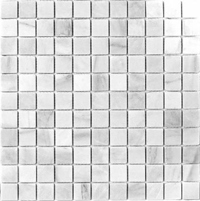 Natural i-Tilе 4M088-26T (Carrara) Мрамор белый, поверхность состаренная 30x30
