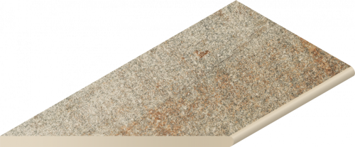 Спецэлемент Italon 620090001076 Нордика Роуп Бортик закругленный левый / Nordica X2 Rope Bordo Round Sx 30x60 бежевый натуральный под камень