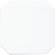 Настенная плитка Adex ADST1028 Studio Octogono Snow Cap 14,8x14,8 белая глянцевая моноколор