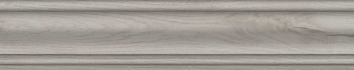 Плинтус Kerama Marazzi SG7322\BTG Тровазо 8x39.8 серый матовый / рельефный под дерево
