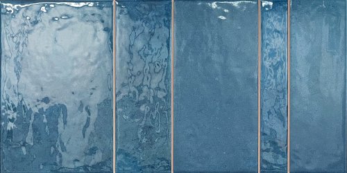 Настенная плитка Dual Gres 40297 Kian Blue 30x60 синяя матовая моноколор