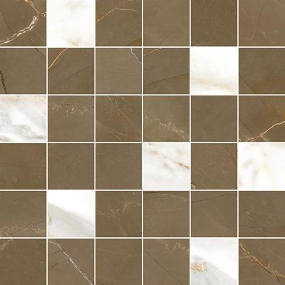 Мозаика Laparet х9999281543 Lima 30x30 коричневая глазурованная матовая / неполированная под мозаику