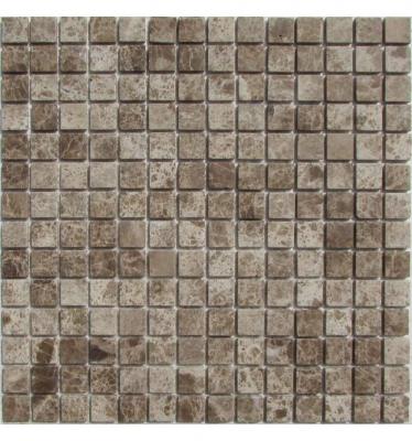 Мозаика FK Marble 35419 Classic Mosaic Emperador Light 20-4T 30.5x30.5 коричневая матовая