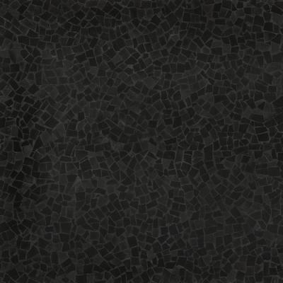 Напольная плитка Fap Ceramiche fNEO Roma Diamond Frammenti Black Brillante 75x75 черная матовая под мозаику