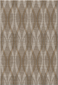 Настенная плитка Azori 502911101 Сатти Мокка 40.5x27.8 коричневая глазурованная матовая 