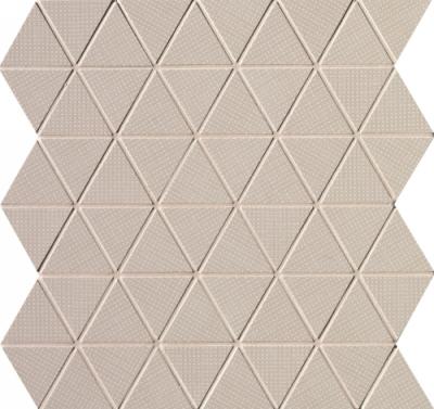 Мозаика Fap Ceramiche fOED Pat Rose Triangolo Mosaico 30x30 бежевая матовая с орнаментом