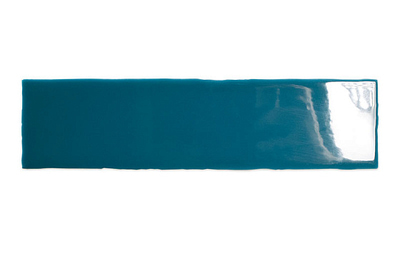 Настенная плитка DNA TILES 126137 Eclat 30x7.5 синяя глянцевая моноколор
