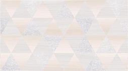 Декоративная плитка Global Tile 1645-0140 Aroma GT 45x25 бежевая матовая геометрия