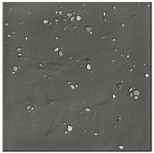 Керамогранит WOW 126394 Stardust Pebbles Nero 15x15 антрацитовый глазурованный матовый под камень