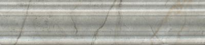 Бордюр Kerama Marazzi BLE025 Кантата 25x5,5 серый светлый глянцевый под мрамор