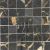 Мозаика Velsaa RP-142896-03 Alcantro Nero 30x30 черная полированная под мрамор, чип 50x50 мм квадратный