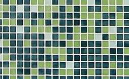 Мозаика Ezarri Растяжка Verde №7 49.5x49.5 зеленая глянцевая