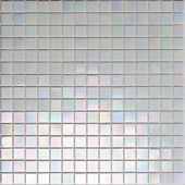 Мозаика ROSE MOSAIC WA02 Rainbow (размер чипа 10x10 мм) 31.8x31.8 белая глянцевая моноколор перламутр