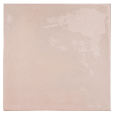 Настенная плитка Equipe 25594 Village Rose Gold 13.2x13.2 розовая глянцевая моноколор