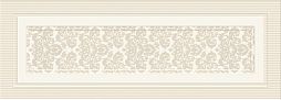 Керамическая плитка Eurotile Ceramica 222 VAN2BG Valentino 69.5x24.5 бежевая глянцевая с узорами