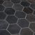 Мозаика Star Mosaic С0003575 Hexagon VBsP 30.5x30.5 серая полированная под мрамор, чип 64x74 мм гексагон