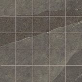 Керамогранит Italgraniti SL043MA Shale Ash Mosaico 30x30 серый матовый под камень