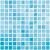 Мозаика Vidrepur С0002927 Mosaic Antid. № 100/110/501 (на сетке) 31.7х31.7 микс глянцевая / противоскользящая, чип 25x25 квадратный