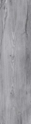 Керамогранит Primavera WD01 Taiga Dark grey 20x80 серый матовый под дерево