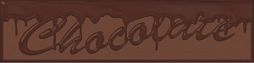 Декоративная плитка Monopole Chocolatier 10x40 коричневая глянцевая 