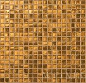 Мозаика Golden Effect GD 16039 (размер чипа 15x15 мм) 32.7x32.7 золотая глянцевая моноколор