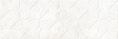 Настенная плитка ALMA Ceramica TWA11MAS024 Mars 60x20 белая матовая под геометрию