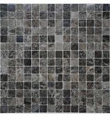 Мозаика FK Marble 35801 Classic Mosaic Sultan Dark 20-4P 30.5x30.5 серая полированная