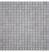 Мозаика FK Marble 35699 Classic Mosaic White Dolomite 15-6P 30.5x30.5 серая полированная