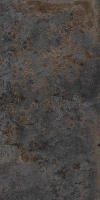Керамогранит Etili Seramik ETI80542 Oxyde Carving Anthracite Rec. 60х120 черный матовый под металл