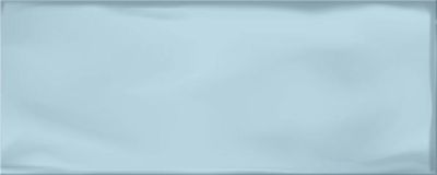 Настенная плитка Azori 506531101 Nuvola Aqua 50.5x20.1 голубой моноколор
