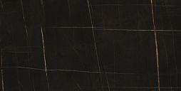 Керамогранит Ariostea UM6L157585 Ultra Marmi SAHARA NOIR Luc Shiny 75x150 черный полированный под мрамор